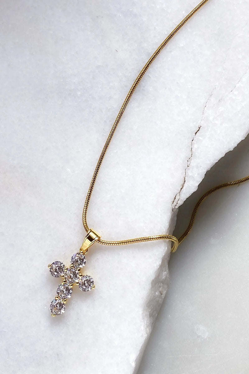 Big Cross pendant necklace – Pure Greek Shop